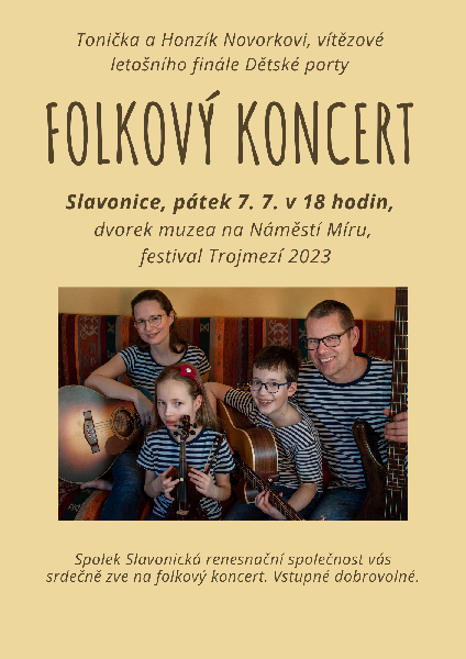 obrázek - Folkový koncert 7. 7. 2023